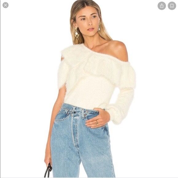 House of harlow one shoulder sweater cheap