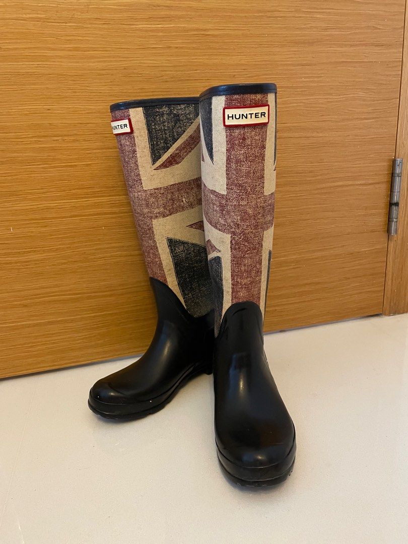 Hunter limited edition rain boots UK 4 EU 37