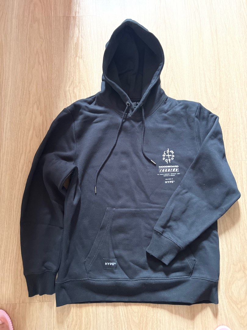 Black hype hoodie online