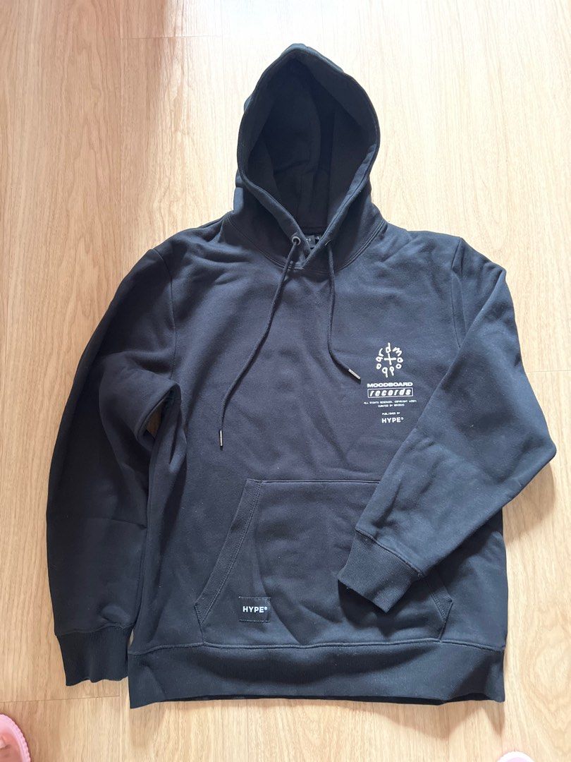 Black hype hoodie online