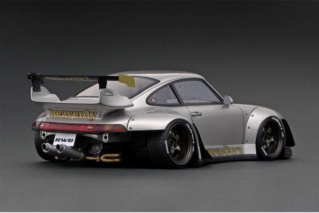 格安新品数量限定 1/18 IG1960 ignition model イグニッションモデル RWB 911 (993) Black Porsche ポルシェ RAUH-Welt BEGRIFF Gespenst 中井 黒 hpi・racing