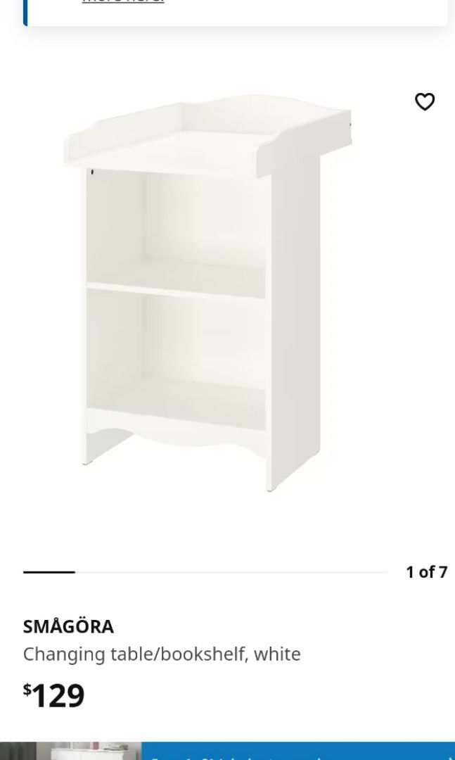 Ikea Baby Changing Table, Babies & Kids, Baby Nursery & Kids Furniture
