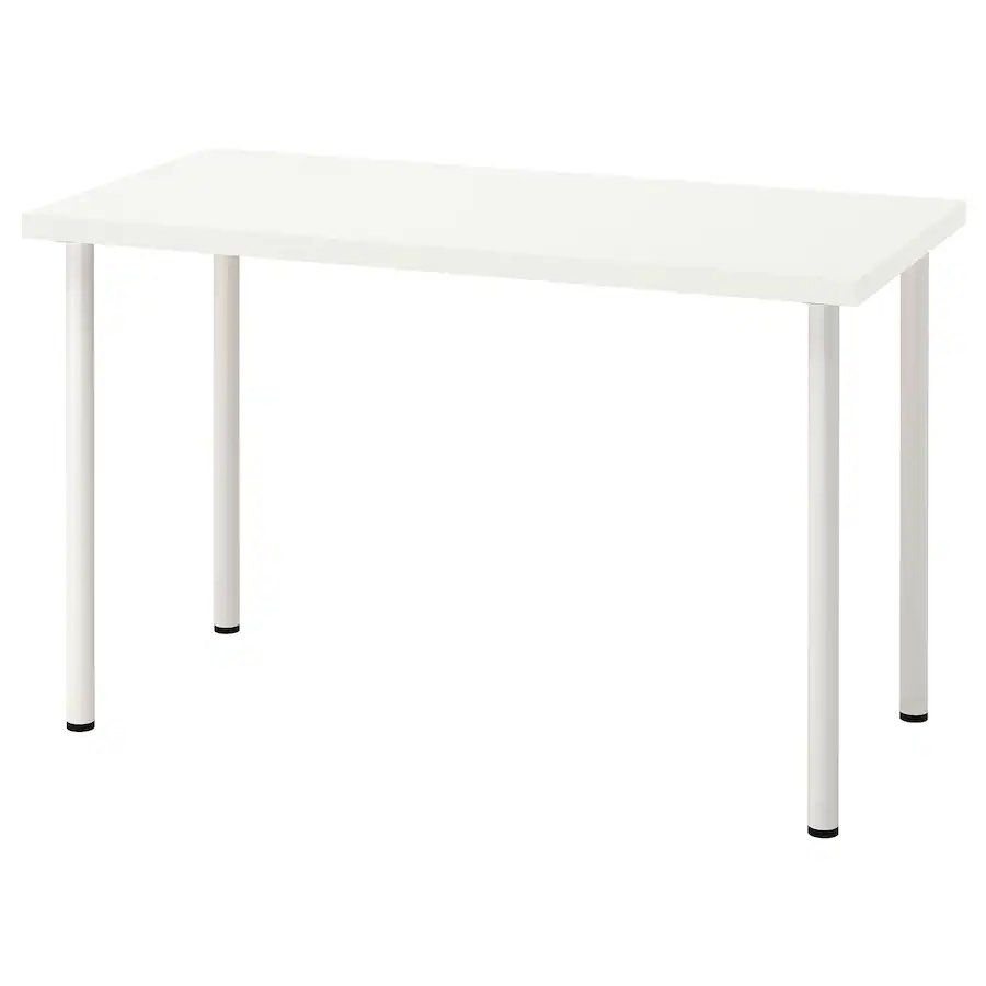 IKEA big size LAGKAPTEN / ADILS Desk, white, 120×60 cm, Furniture & Home  Living, Furniture, Tables & Sets on Carousell