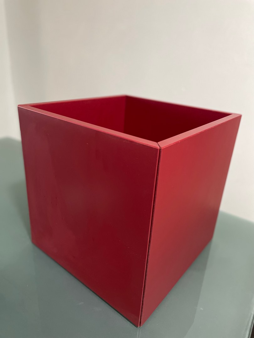 Ikea Eket 14729 Red storage box, Furniture & Home Living, Home