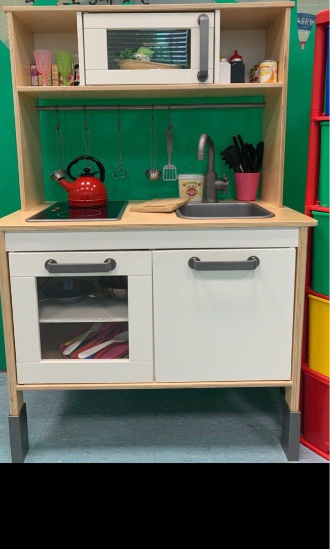 Preloved ikea play kitchen outlet