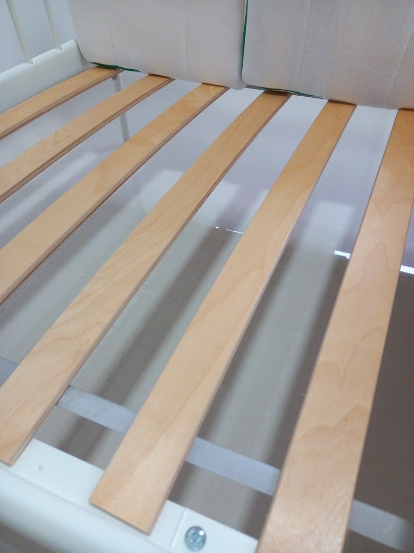 Ikea minnen bed and innerlig mattress, Babies & Kids, Baby Nursery & Kids Furniture, Childrens