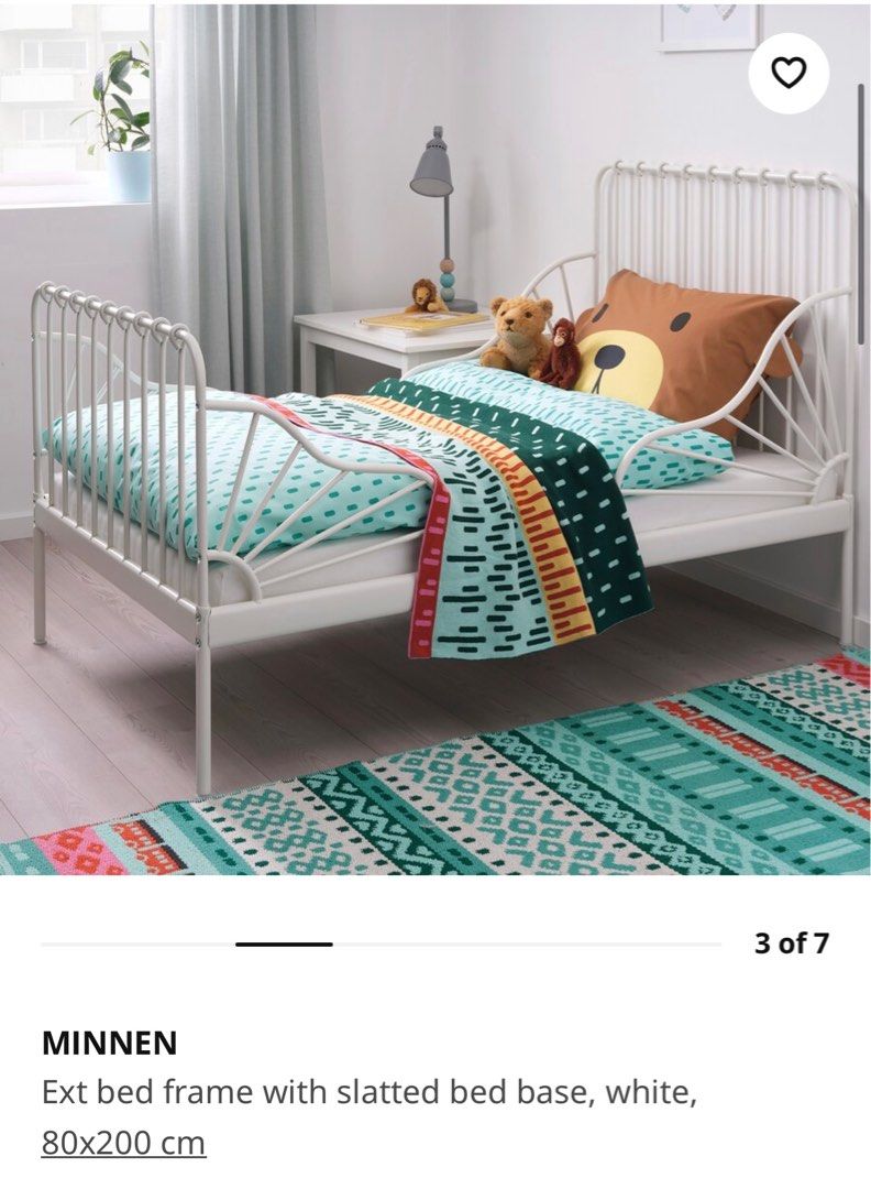 Ikea kids metal bed store