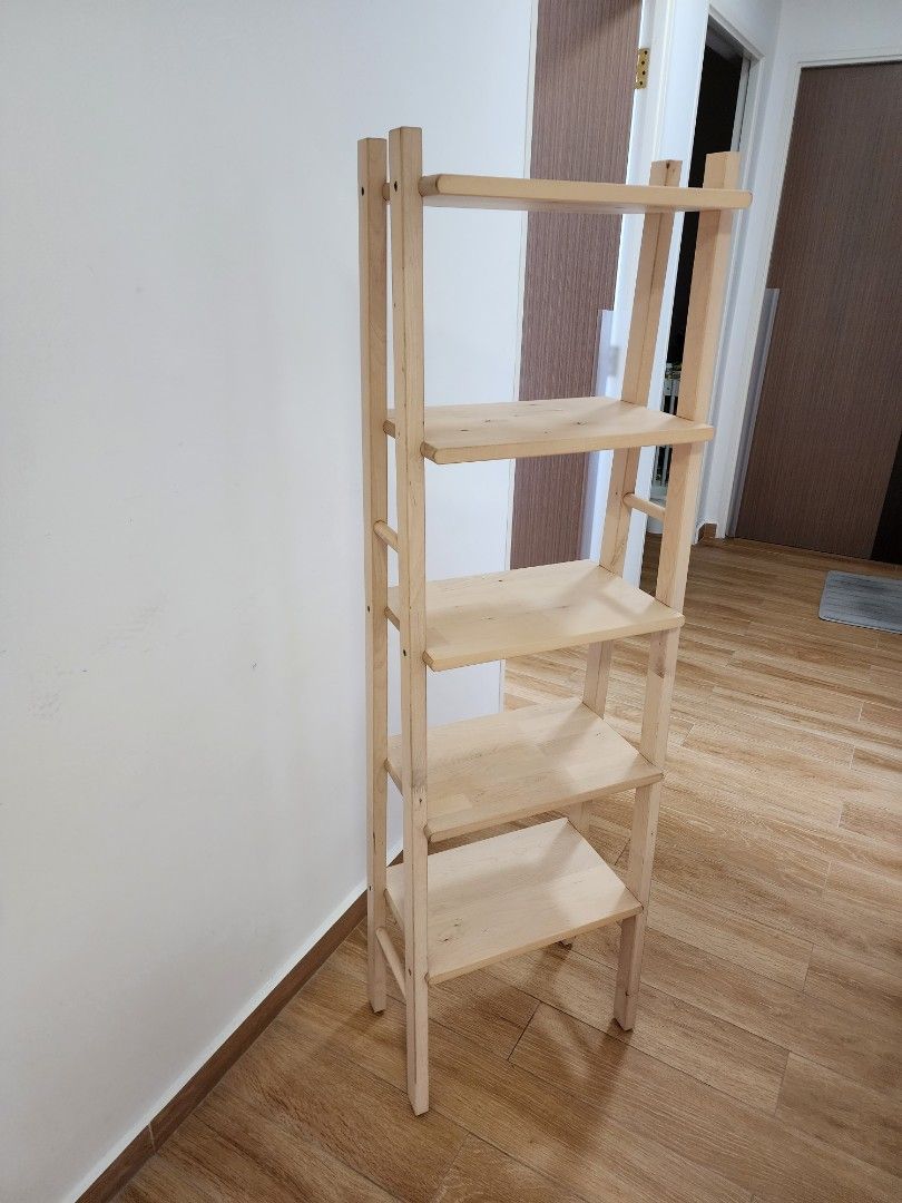 IKEA Vilto Birch Shelving Unit / Standing Ladder Wall Rack, Furniture & Home Living, Furniture