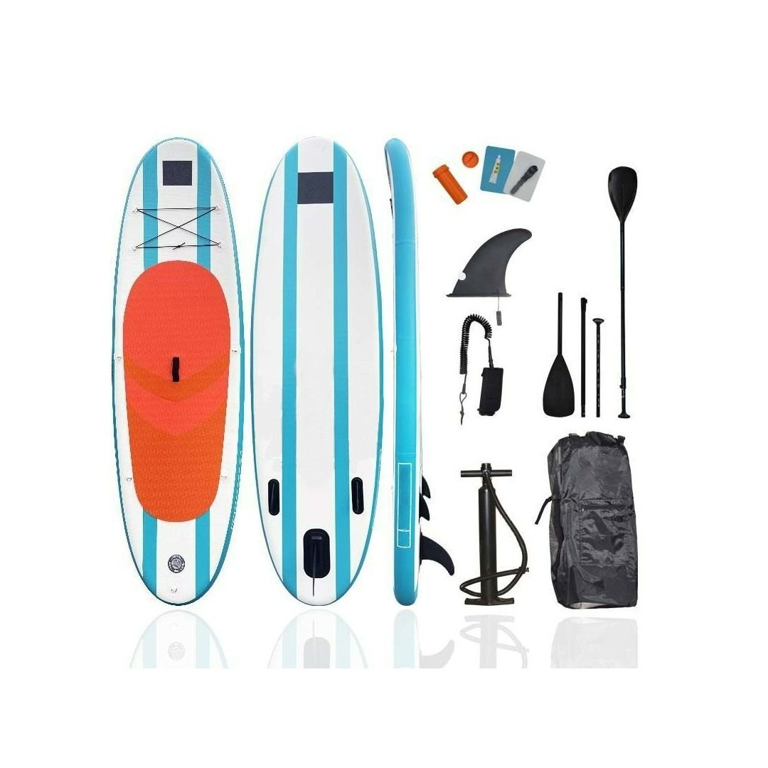 Inflatable Stand Up Paddle Boards with Premium SUP Paddle Board Accessories,  Wide Stable Design, Non-Slip Comfort Deck for Youth & Adults, Sports  Equipment, Other Sports Equipment and Supplies on Carousell