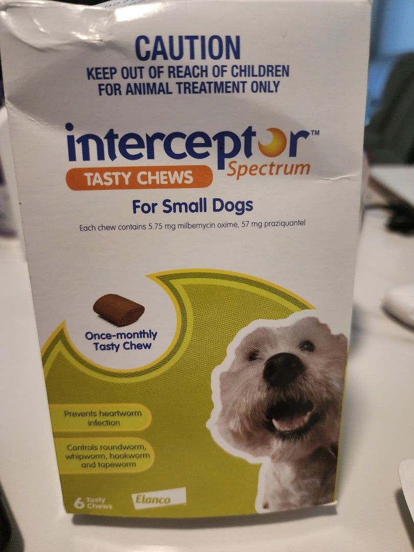 Interceptor spectrum small sales dogs
