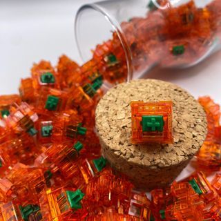 [INSTOCK] C³Equalz Tangerine 67g Keyboard Switches C3