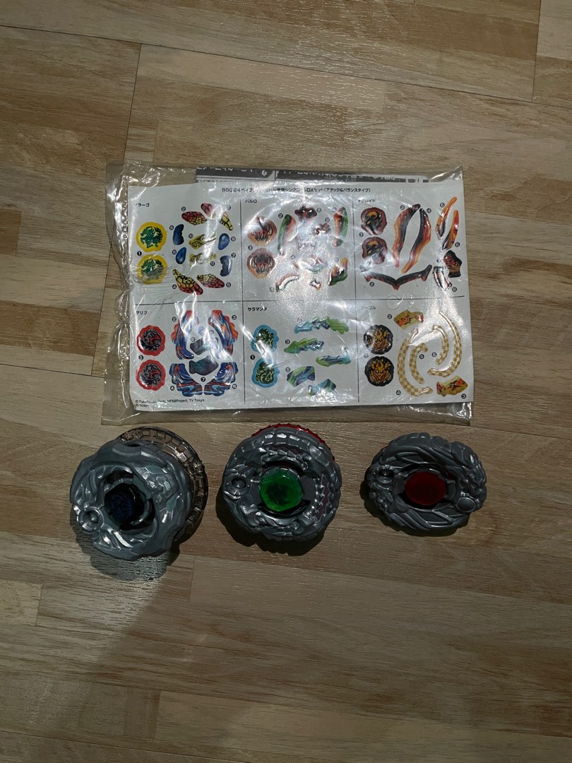 Interchangeable double metal wheel beyblades, Hobbies & Toys, Toys