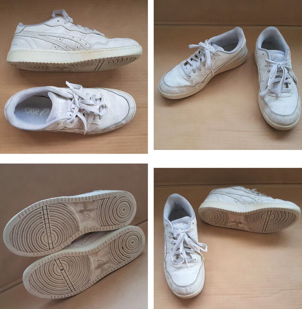 In Vogue Asics Fashion Sneakers US 8 UK 7 EURO 41.5 Asics Japan S GS Trainer White Leather Running Shoes Designer Footwear High Performance Original Active Lifestyle Pop Culture Hip Hop Rock Star