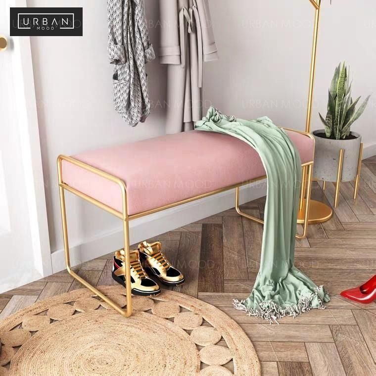 Iris shop storage bench