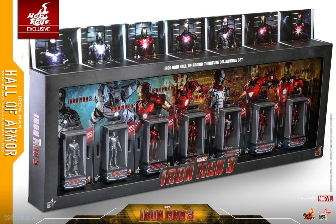 Iron man hall top of armor miniature