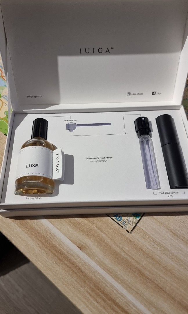 Iuiga Ginger and Jasmine Eau De Parfum, Beauty Personal Care