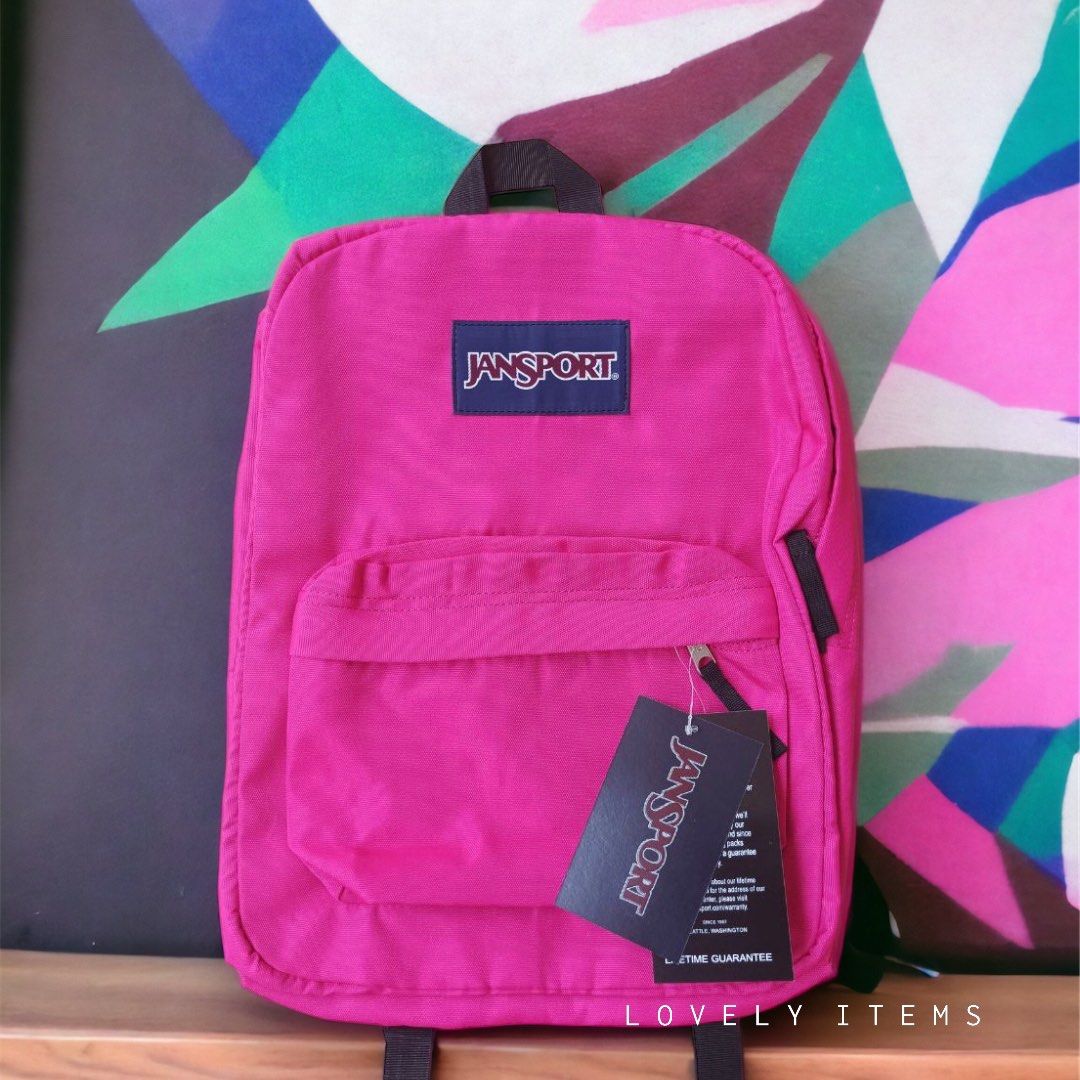 JANSP0RT SUPERBREAK (Category: Backpacks) located in Orani. Submitted by lovely.items1983 (Listing ID 1240860717, Image 2). Description: Swak na Swak na Pang Negosyo, JANSP0RT Backpack 🎒PROUDLY GAWANG BATAAN 📌ORDER YOURS NOW 📌LIMITED STOCKS ONLY 📌ACTUAL PHOTOS 📸 ✓Authentic JANSP0RT Bags ✓Save 50-60% than mall prices! 🏷️👌💙 ✓Direct from Supplier Description •Padded Back and Strap •YKK Zipper w/ engraved jansport logo •Jansport Puller •With 