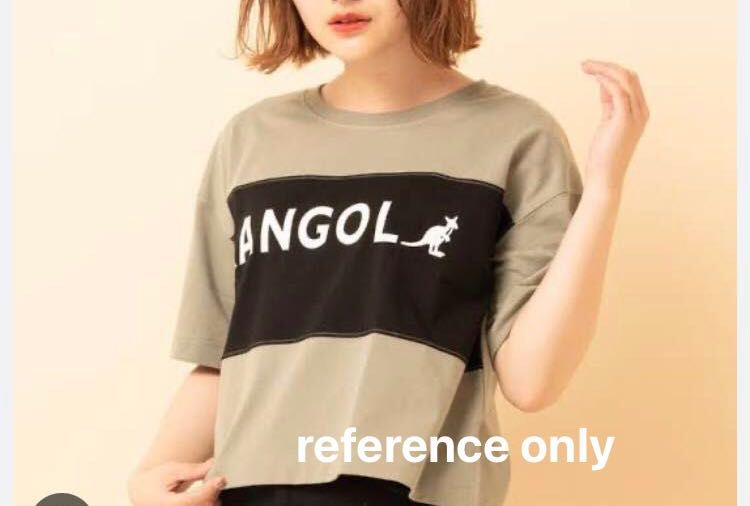 Kangol Logo shirt (Category: Blouses) located in Virac. Submitted by mielsspreloved (Listing ID 1240883328, Image 3). Description: excellent condition semi crop top dimes width 20 length 20.