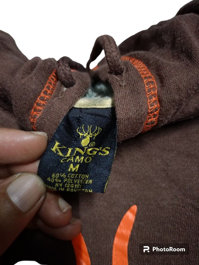 King s Camo Hoodies Men s Fashion Tops Sets Hoodies on Carousell