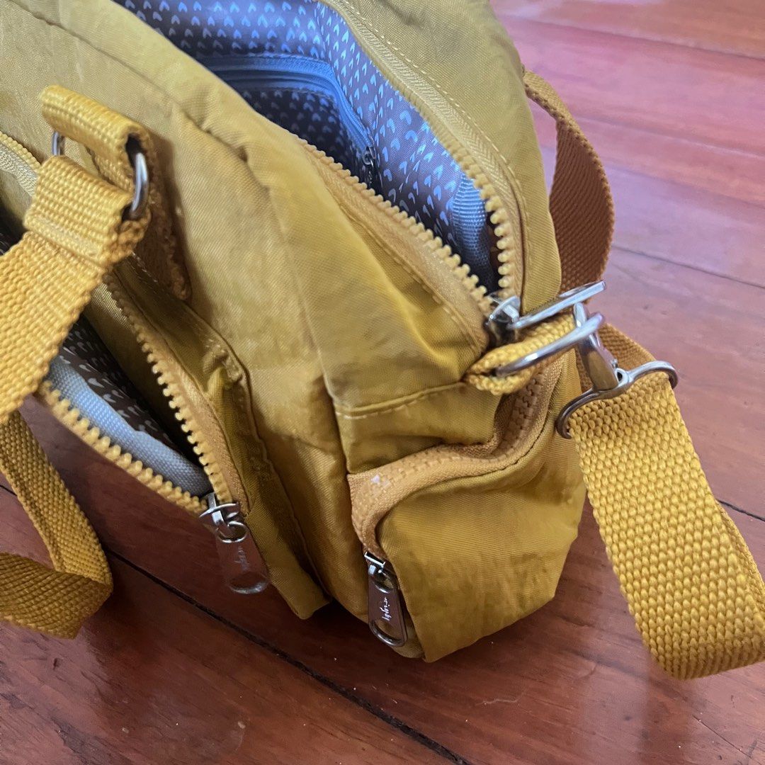 Kipling Mustard Yellow Bag on Carousell
