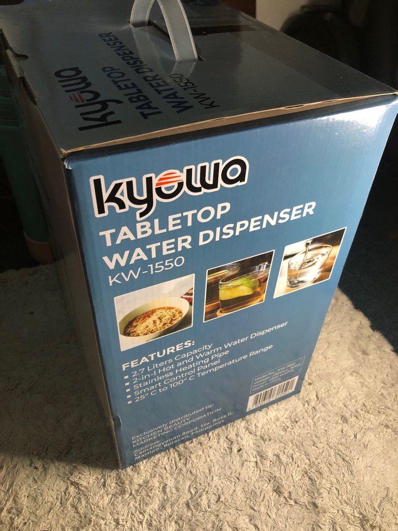 Kyowa TABLETOP WATER DISPENSER on Carousell