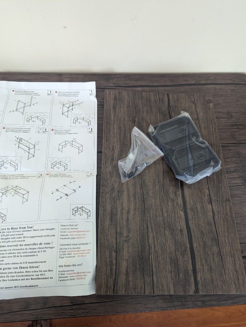 L Shape Office Table on Carousell