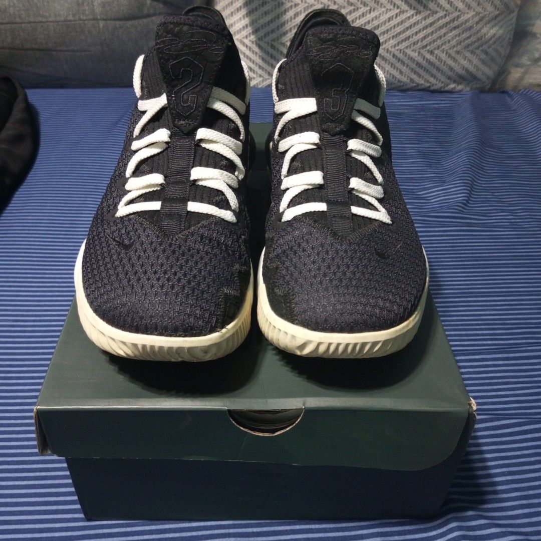 LEBRON XVI LOW BLACK BLACK SUMMIT WHITE VOLT Men s Fashion