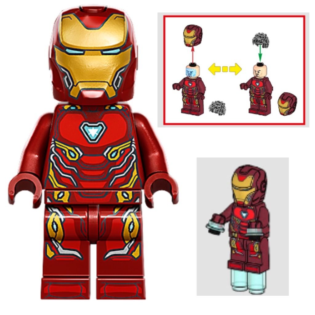 Lego iron top man mk50
