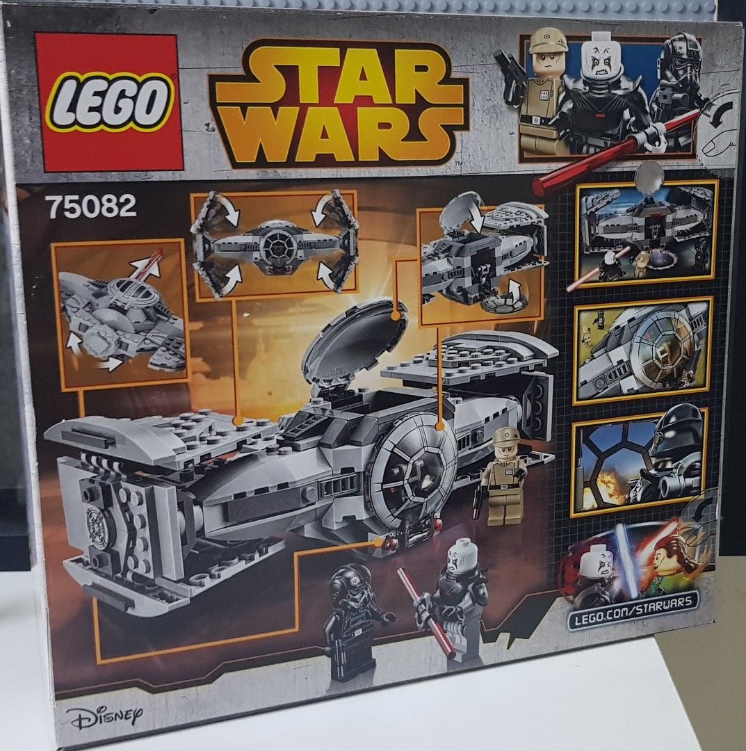 Lego 75082 star on sale wars tie advanced prototype