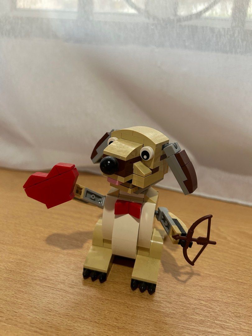Lego 40201 sales valentines cupid dog