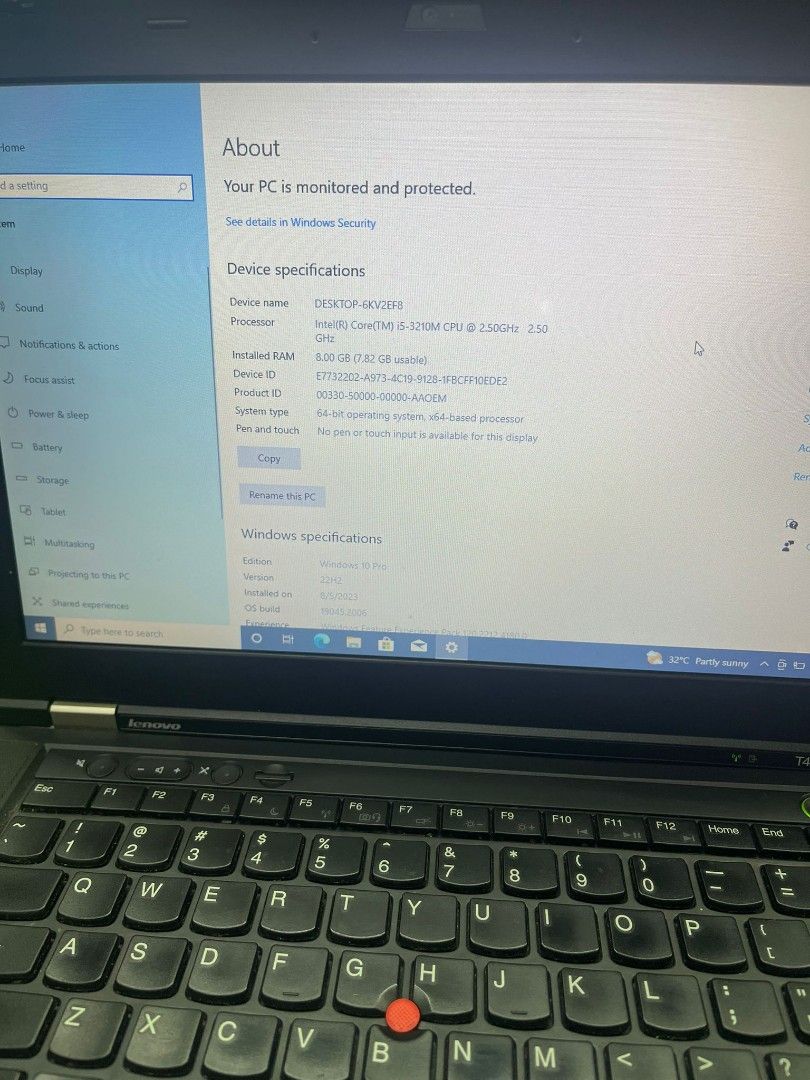 Lenovo Thinkpad -$199 only, Computers & Tech, Laptops & Notebooks on ...