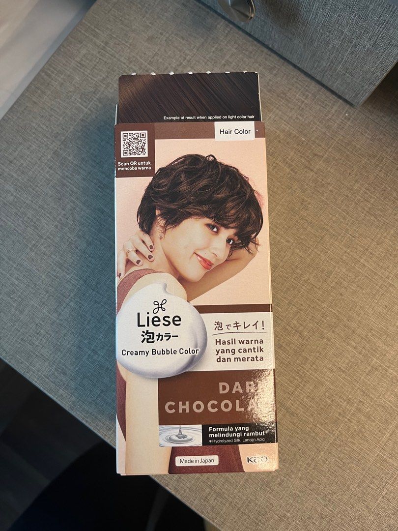 Liese Creamy Bubble Color (Dark Chocolate) on Carousell