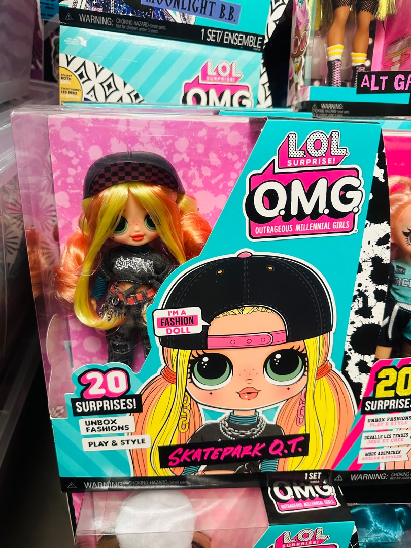 LOL Surprise Skatepark Q.T. OMG Doll, Hobbies & Toys, Toys & Games on