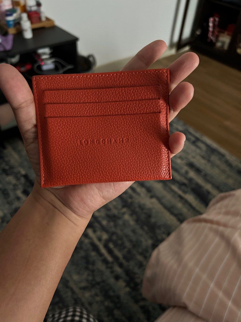 Longchamp card online wallet