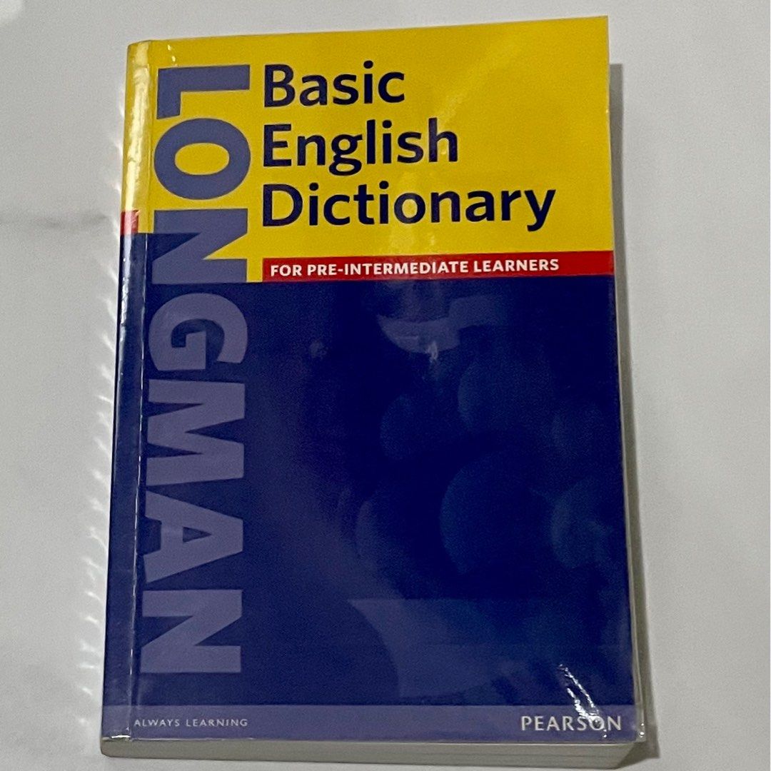 Longman Basic English Dictionary, Everything Else on Carousell