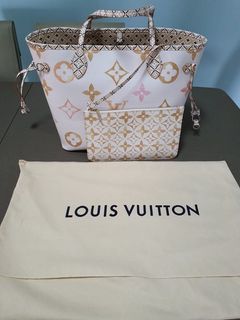 Louis Vuitton Neverfull Neverfull mm 2023-24FW, Pink