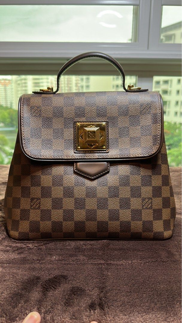 Louis Vuitton Damier Ebene Bergamo PM Satchel