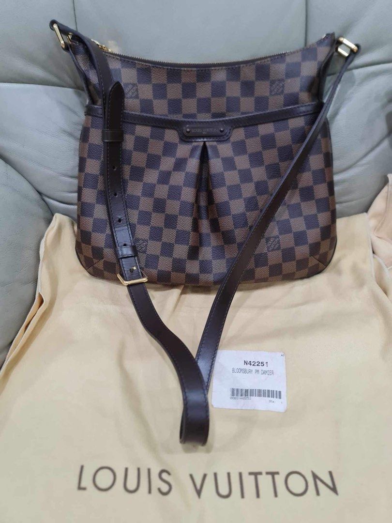 Louis Vuitton Bloomsbury PM, Luxury, Bags & Wallets on Carousell
