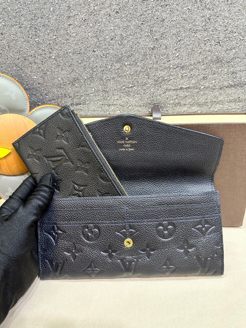 Louis Vuitton Curieuse Wallet Inifini Monogram Empreinte Leather