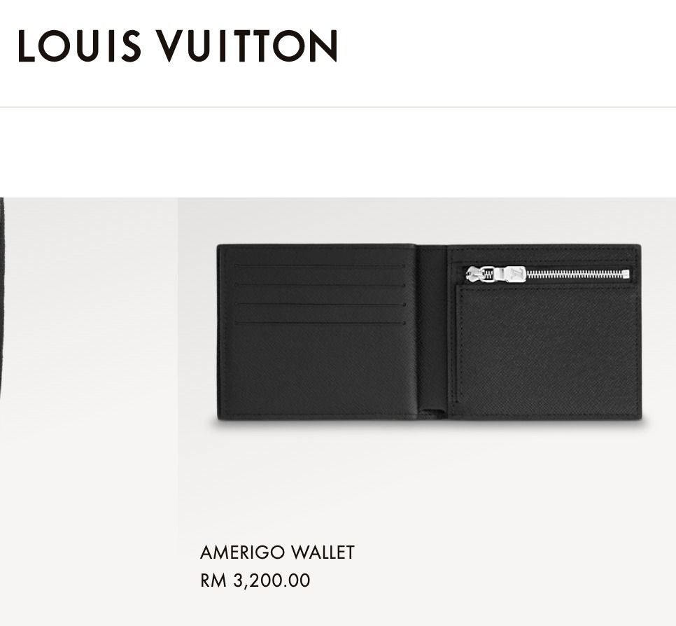 Amerigo Wallet Damier Graphite Canvas - Personalisation