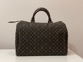 AUTHENTIC LV LOUIS VUITTON Mini HL Speedy Nano Bag with Monogram Strap ,  Luxury, Bags & Wallets on Carousell