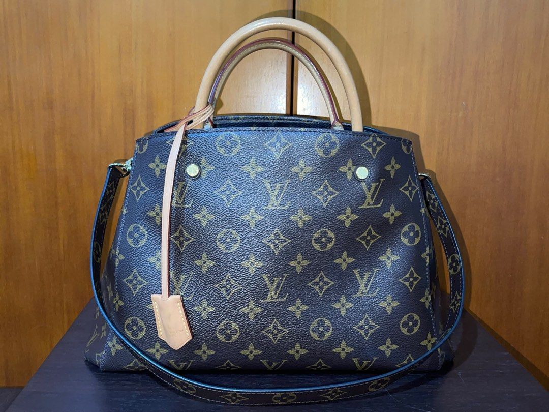 Louis Vuitton MONTAIGNE MM MONOGRAM Bag, Luxury, Bags & Wallets on Carousell