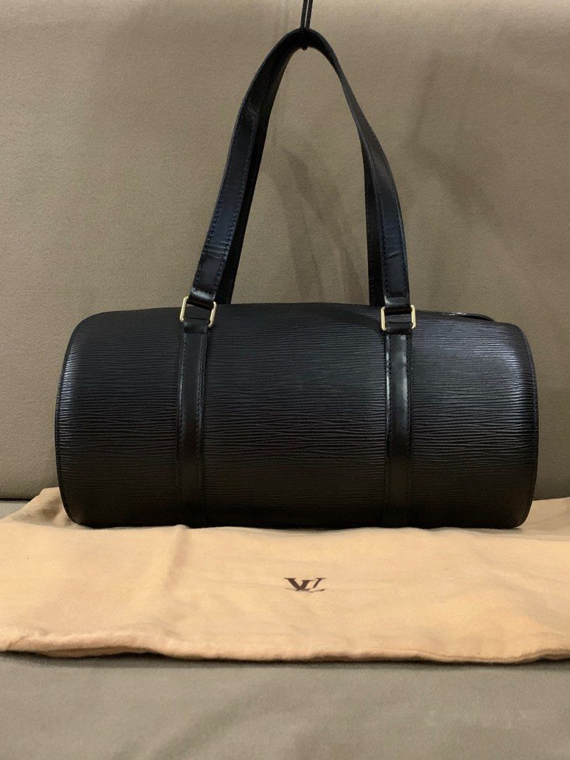Louis Vuitton Epi Leather Papillon in Blue, Luxury, Bags & Wallets on  Carousell