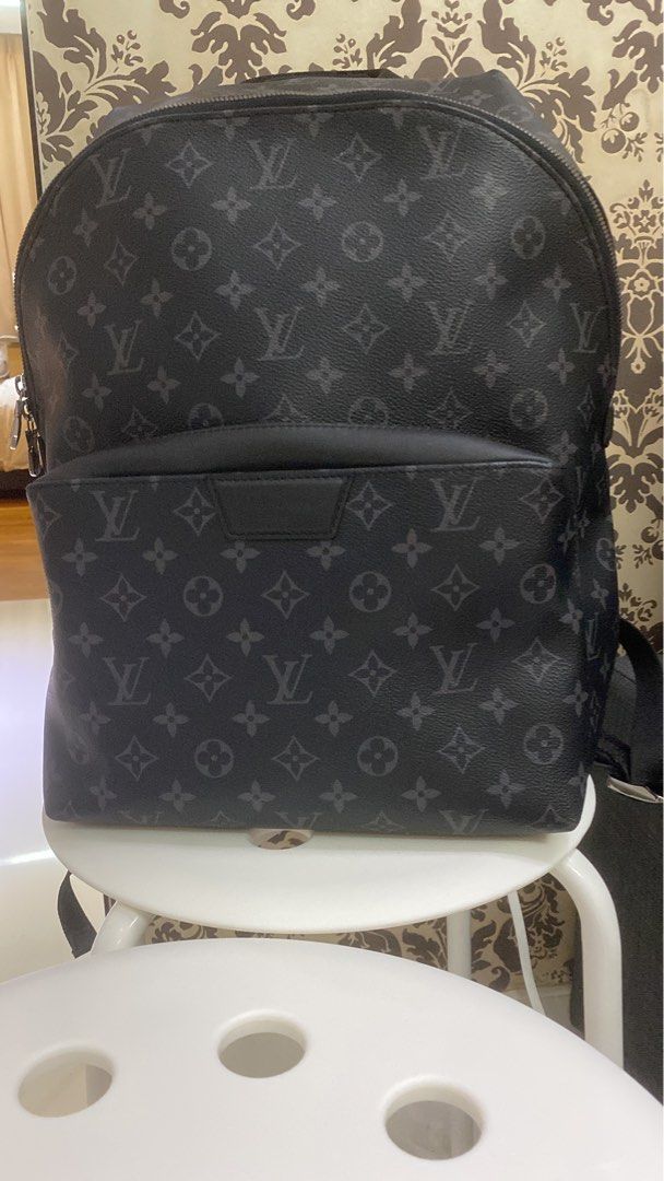 Lv backpack black discount