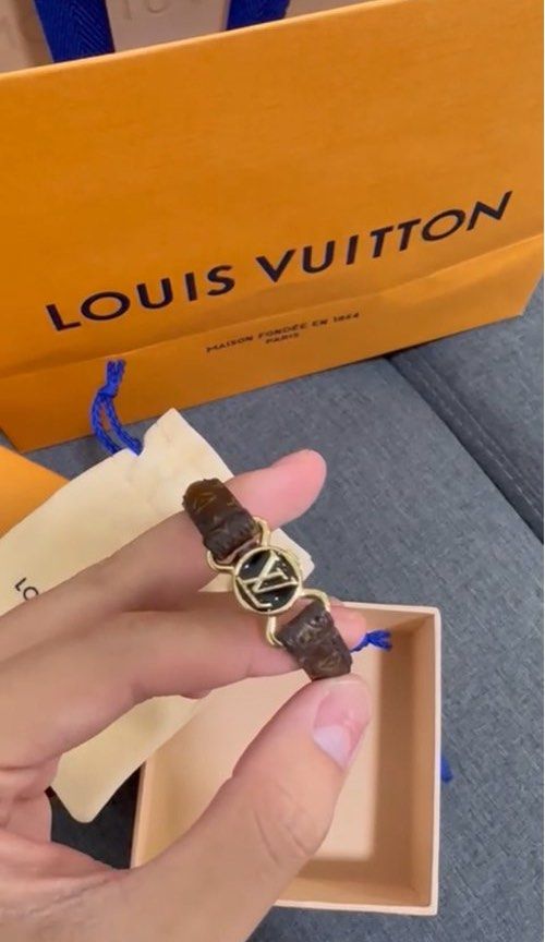 Shop Louis Vuitton MONOGRAM Fasten Your Lv Bracelet (M6170E