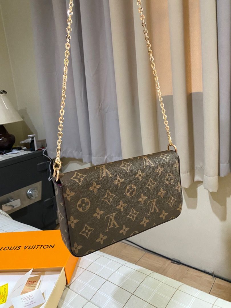LV felicie, Luxury, Bags & Wallets on Carousell
