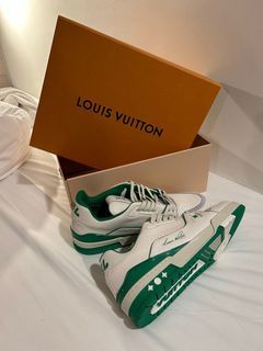 Louis Vuitton LV Trainer White Black White – shoegamemanila