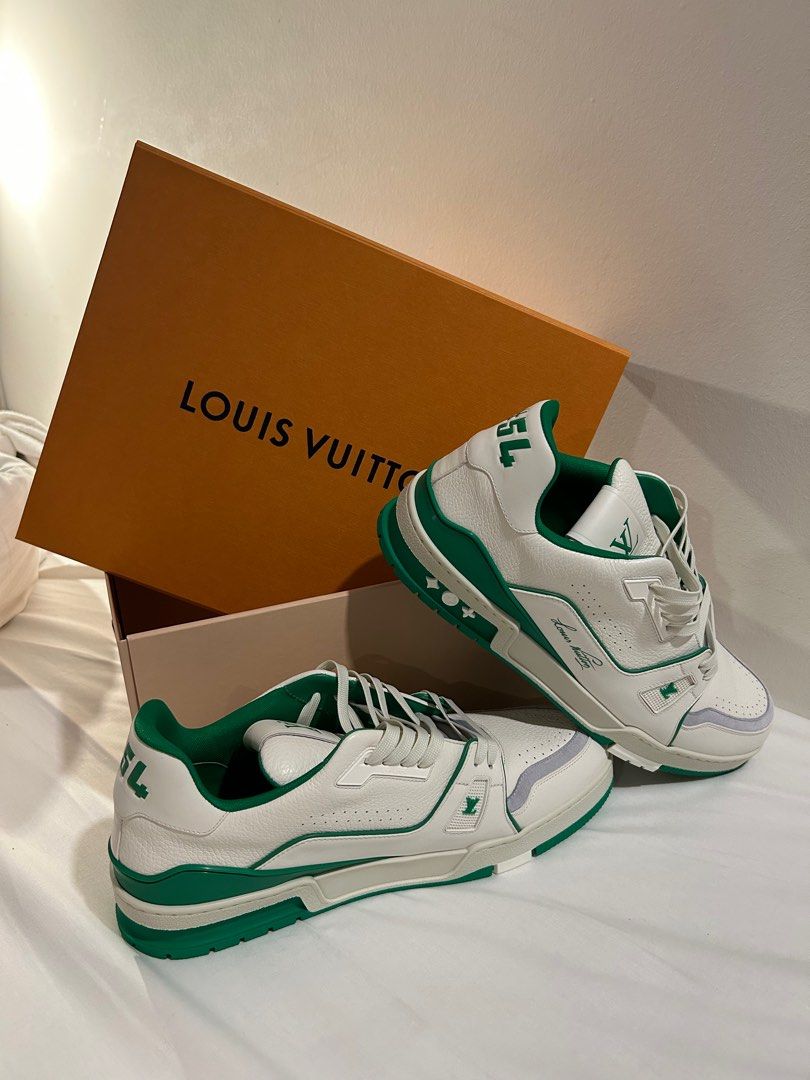 Louis Vuitton LV Trainer #54 Green Grey