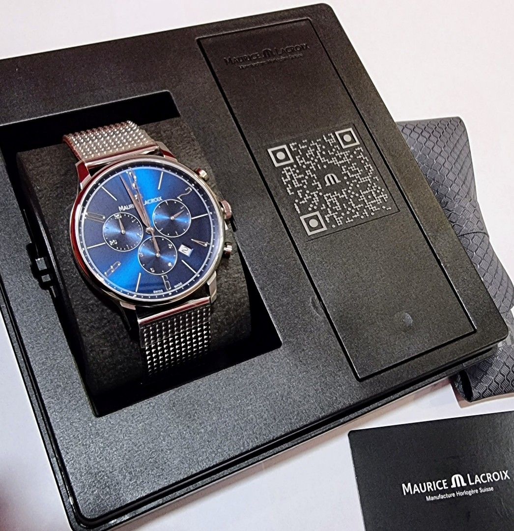 Maurice Lacroix Eliros Chronograph 40mm Luxury Watches on Carousell