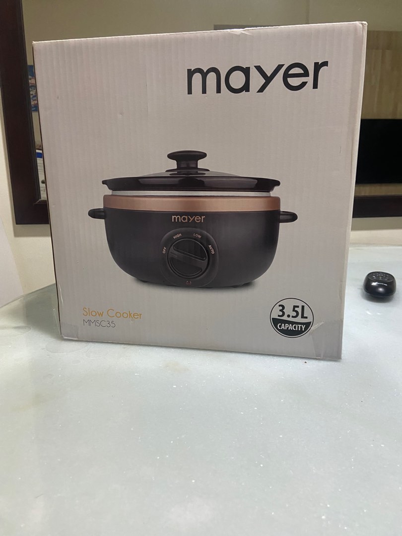 Mayer slow cooker (MMSC35), TV & Home Appliances, Kitchen Appliances
